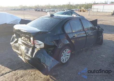 2007 BMW 328I из США, поврежденный, VIN WBAVA37507NL14831